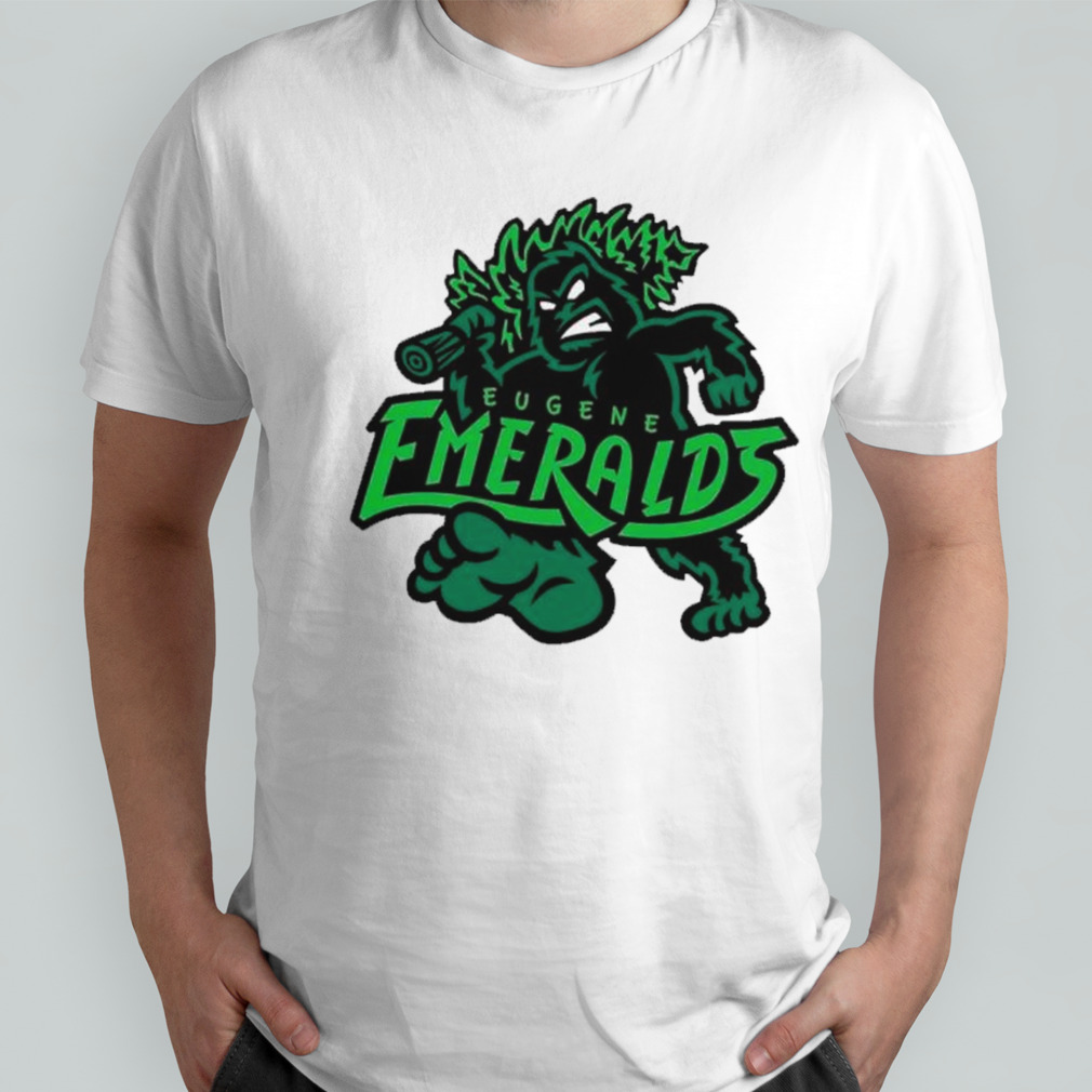 Eugene Emeralds Primary Sasquatch shirt