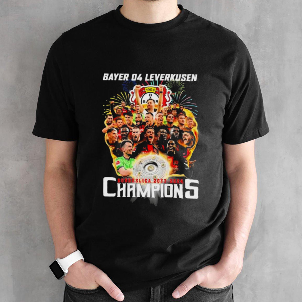 Bayer 04 Leverkusen 2024 Bundesliga Champions shirt