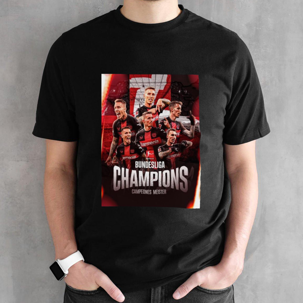 Congratulations Bayer Leverkusen Alejandro Grimaldo Bundesliga Champions 2023 2024 Campeones Meister T-shirt