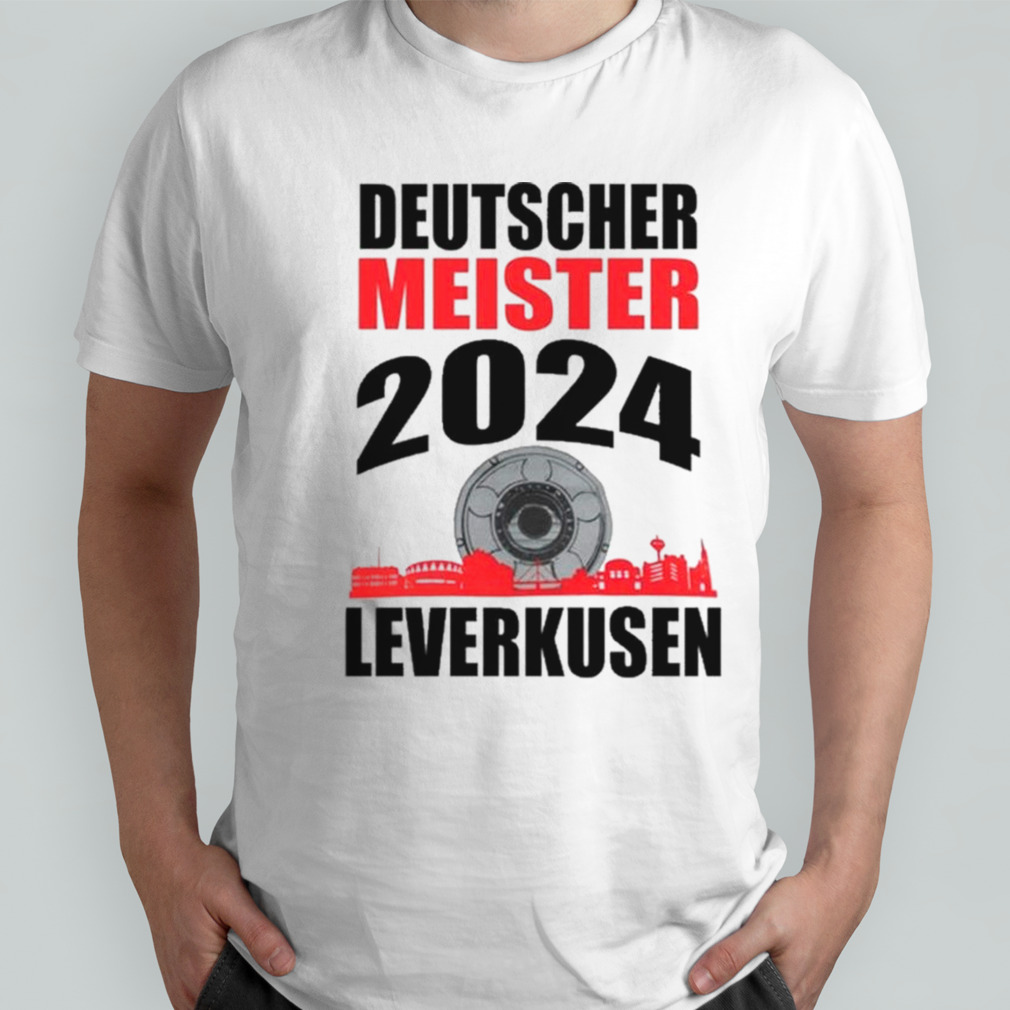 Deutscher Meister Bundesliga Bayer Leverkusen 2024 T-shirt