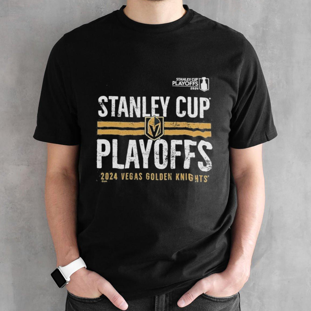 Vegas Golden Knights 2024 Stanley Cup Playoffs Crossbar T-shirt
