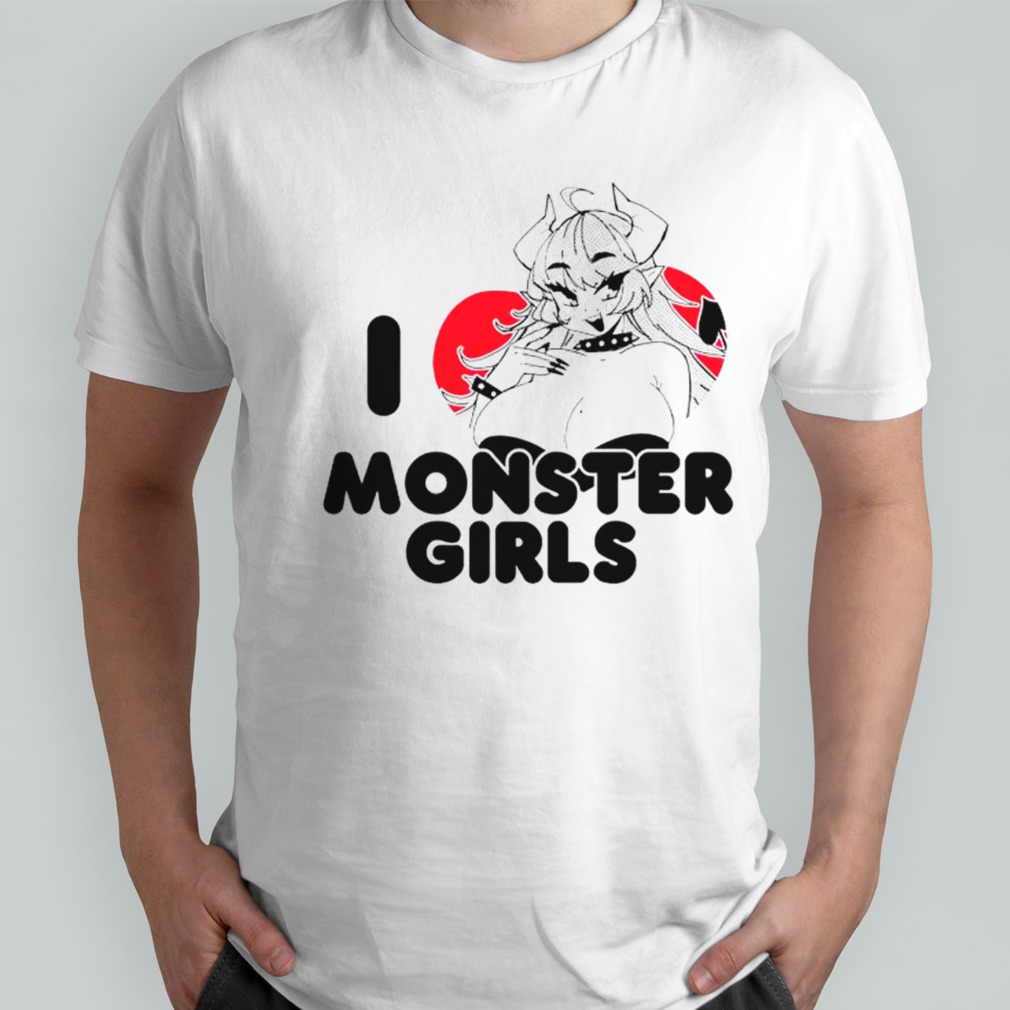 Alcremilk i love monster girls shirt