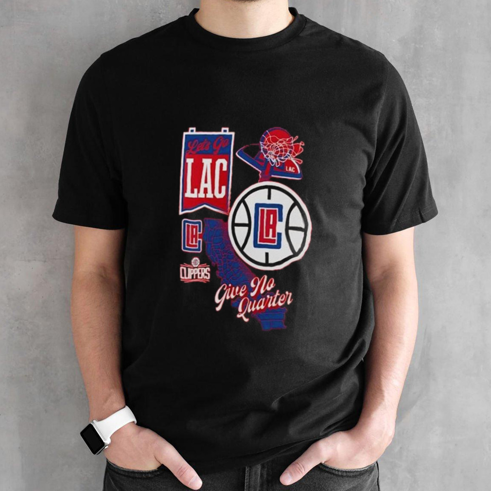 LA Clippers Split Zone Give No Quarter 2024 Shirt