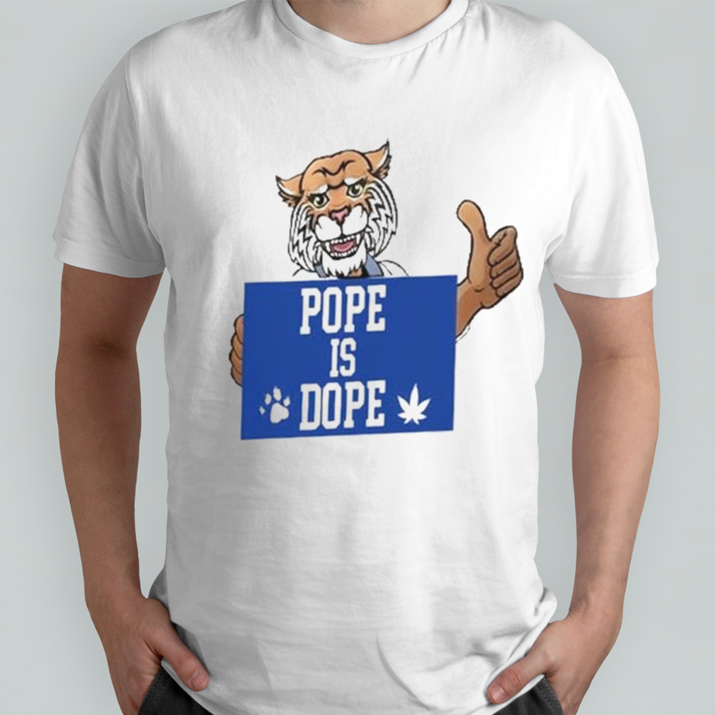 Matt Jones Pope Is Dope Tiger Shirt