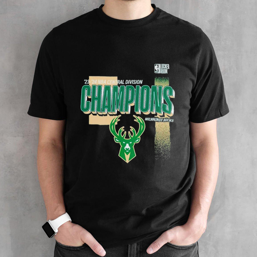 Milwaukee Bucks 2024 Central Division Champions Locker Room shirt