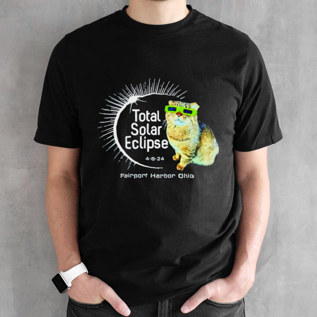Total Solar Eclipse Fairport Harbor Ohio shirt