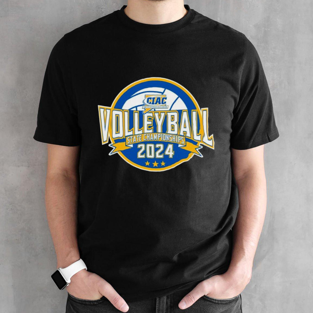 CIAC 2024 Boys Volleyball State Championship logo shirt