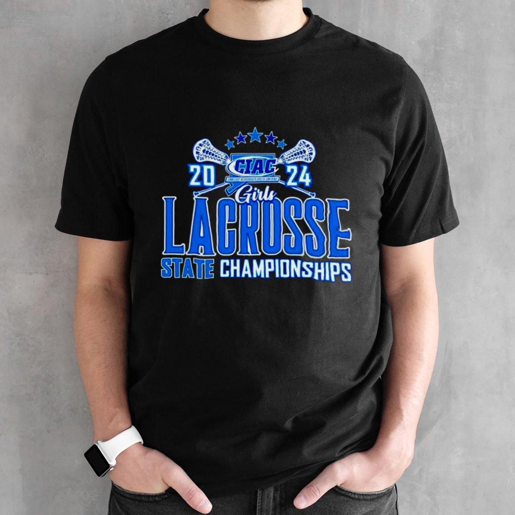 CIAC 2024 Girls Lacrosse State Championship logo shirt