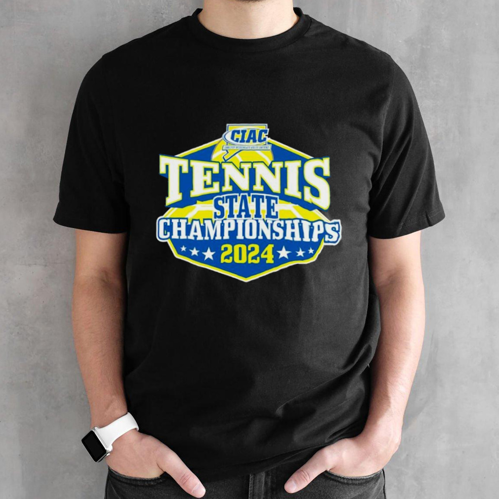 CIAC 2024 Girls and Boys Tennis State Championship logo shirt