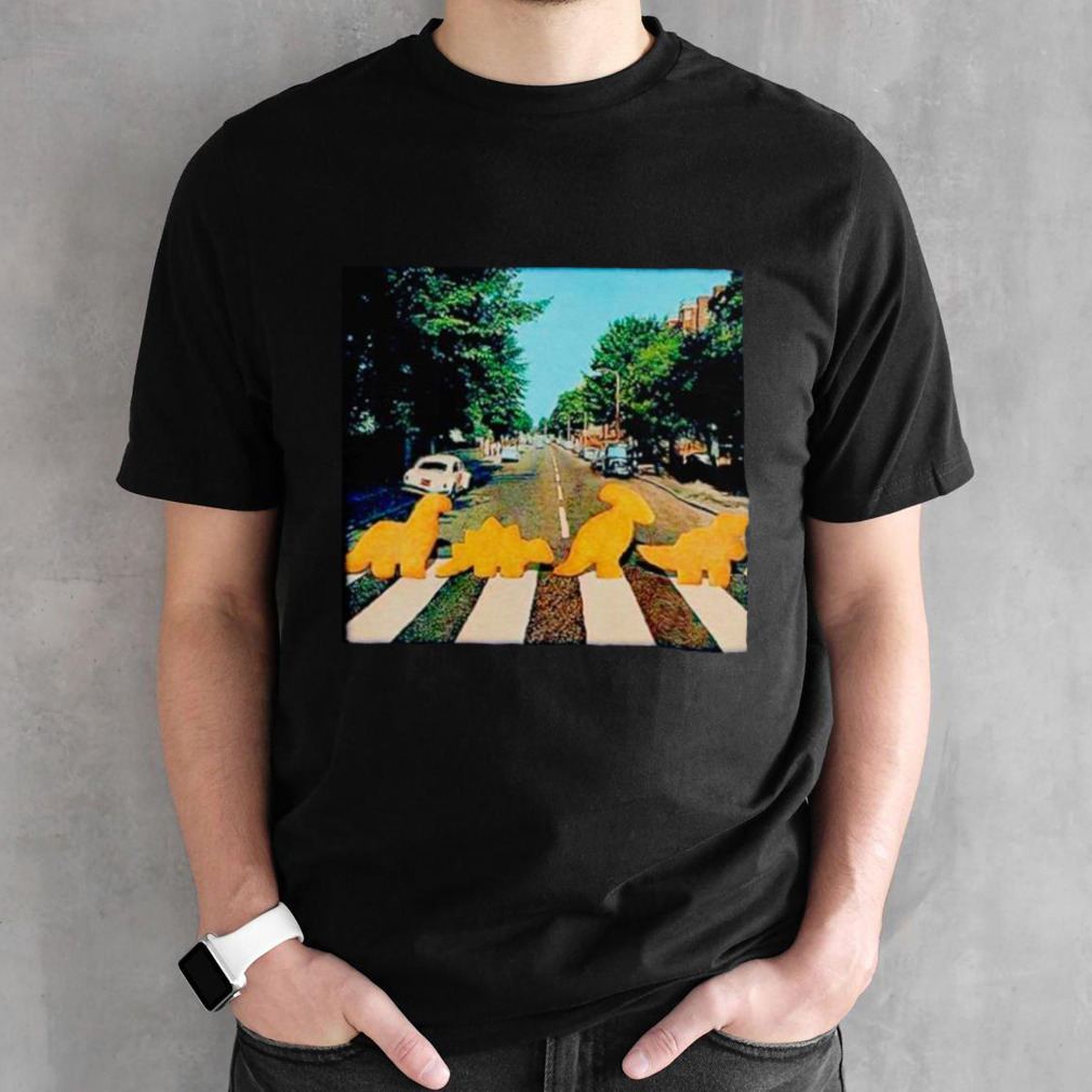 Dino nugget abbey road shirt