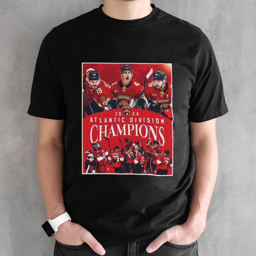 Florida Panthers Is NHL Atlantic Division Champions 2024 Poster Shirt