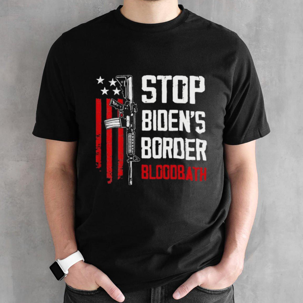 Guns Stop Brandon’ Border Bloodbath Shirt