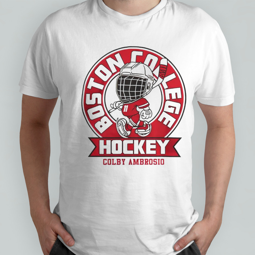 NCAA Men’s Ice Hockey Boston College Colby Ambrosio shirt