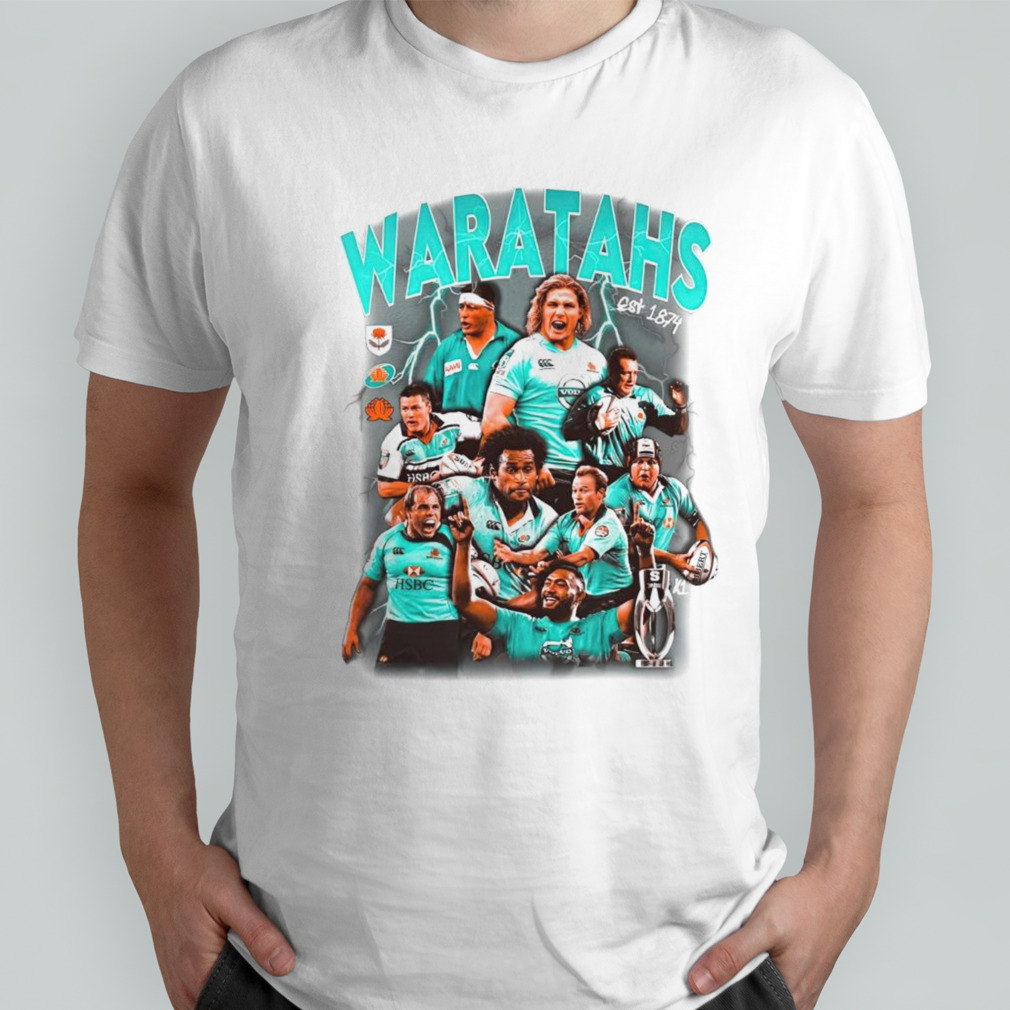 NSW Waratahs Greats By Rugbybloke shirt