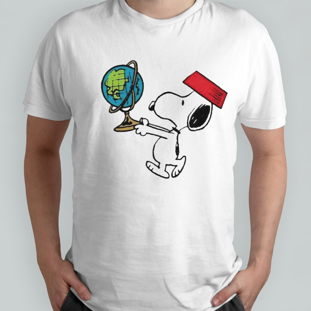 Snoopy Take Care Of The Planet Earth Day T-shirt