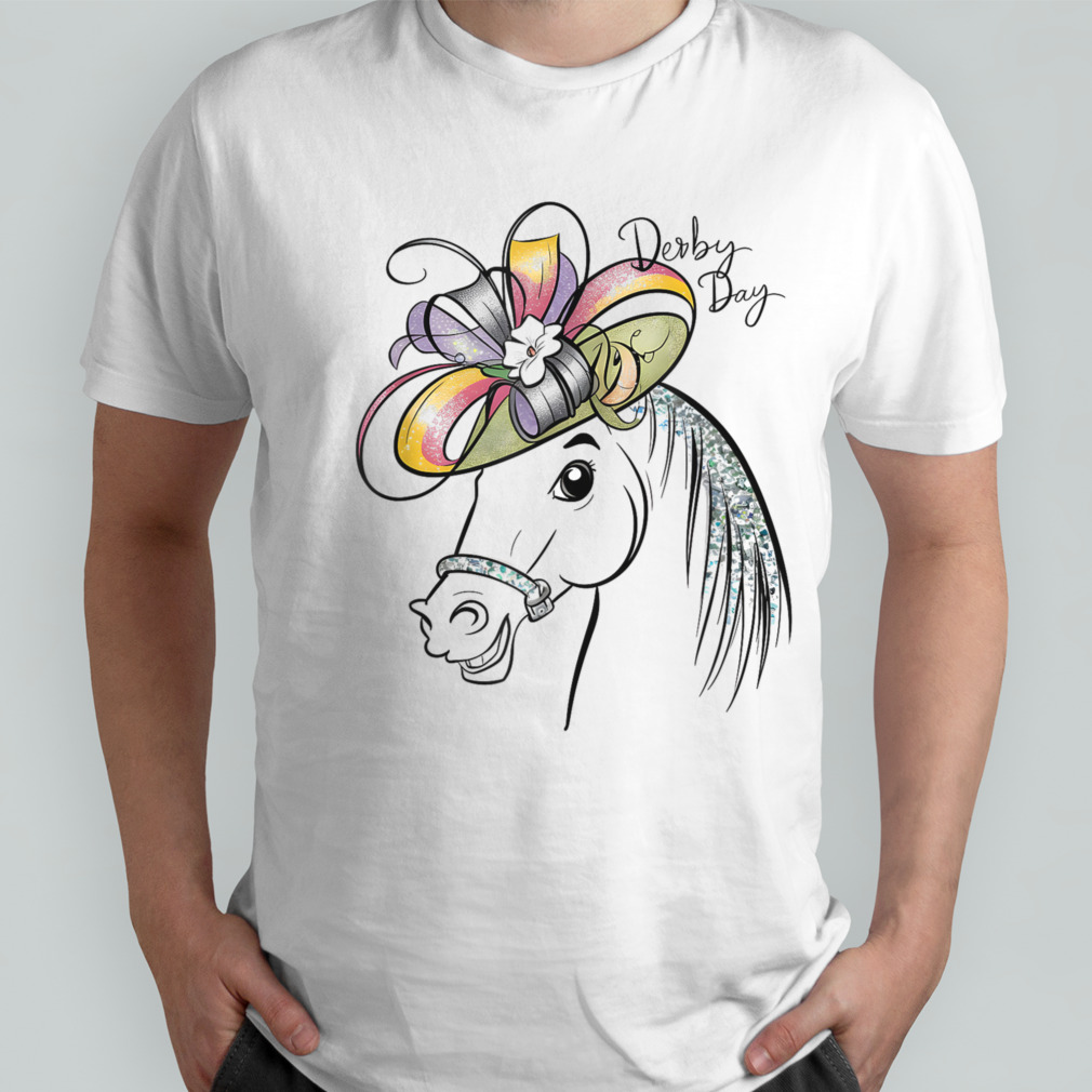 Cute Horse 150th Derby Day 2024 Horse racing Fascinator Hat T-Shirt