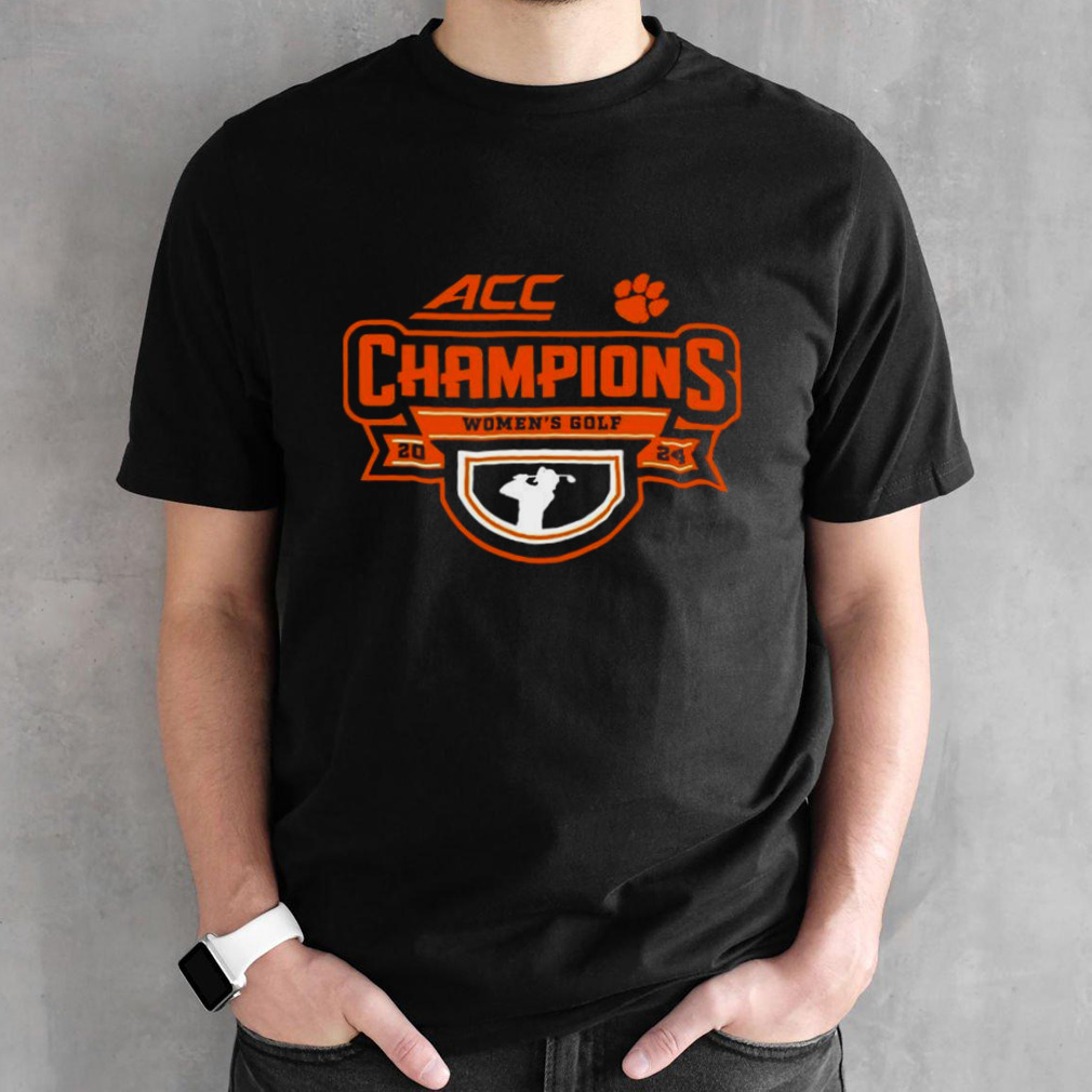 ACC Women’s Golf 2024 Clemson Tigers Champions Shirt