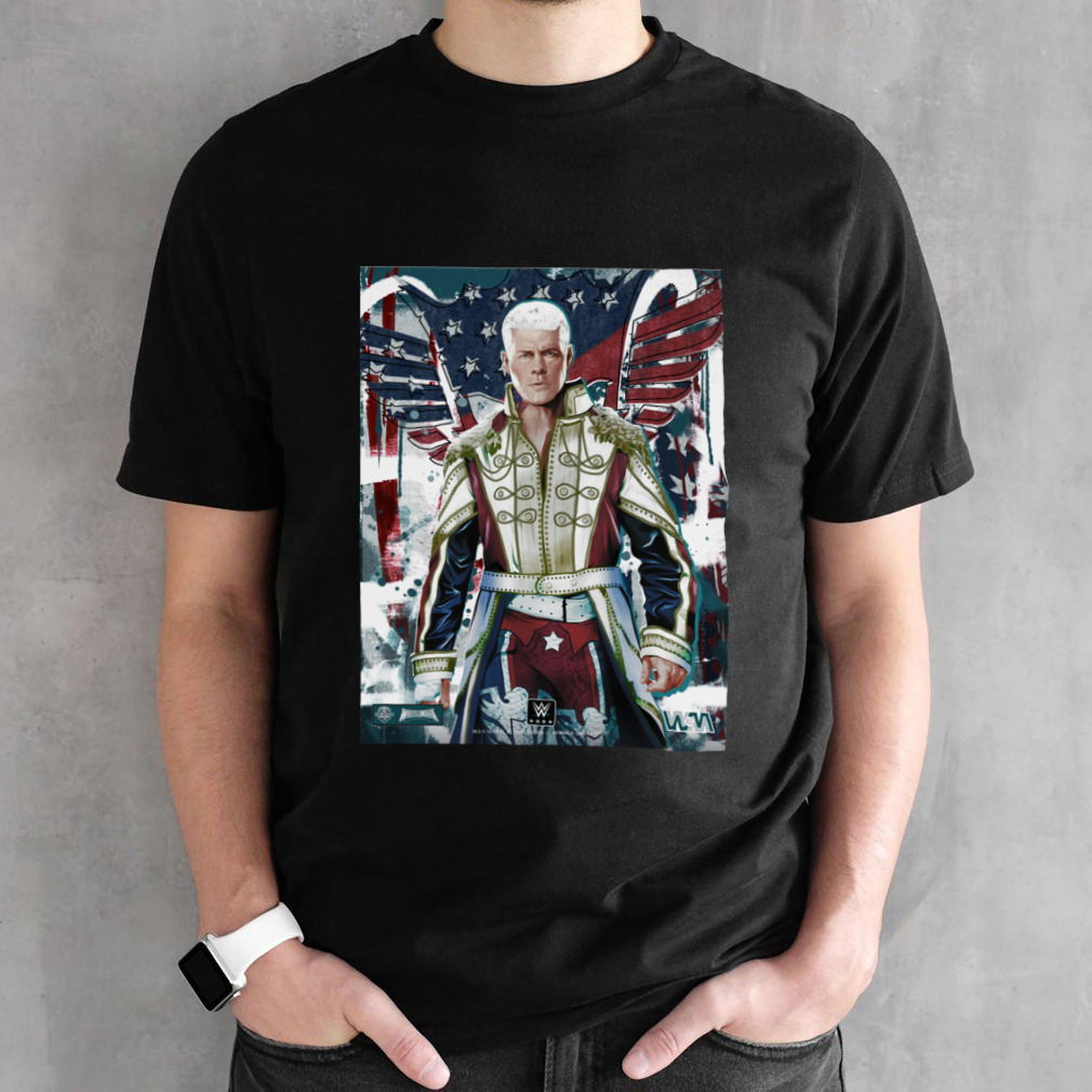 Cody Rhodes WWE WrestleMania 40 Philly Special Jonathan Bartlett Art Print shirt