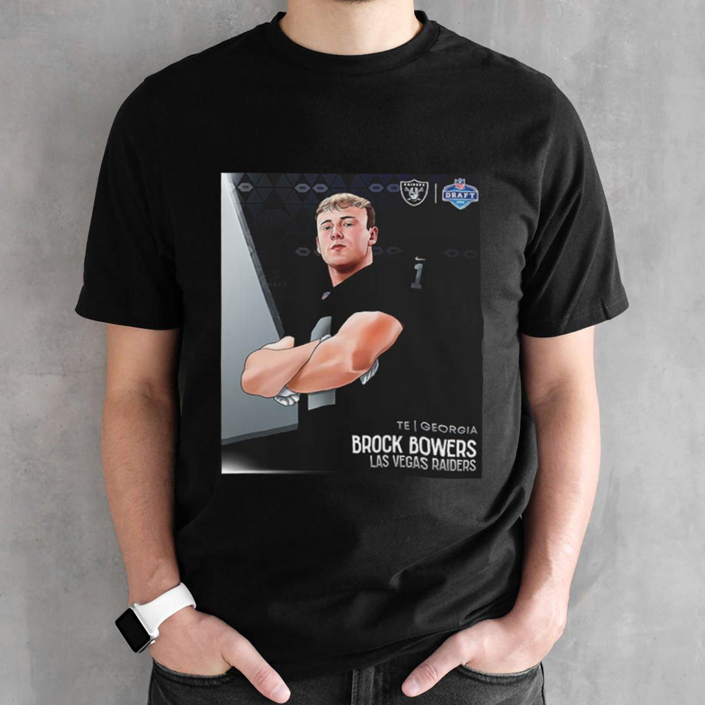 NFL Draft 2024 Te Georgia Brock Bowers Las Vegas Raiders shirt