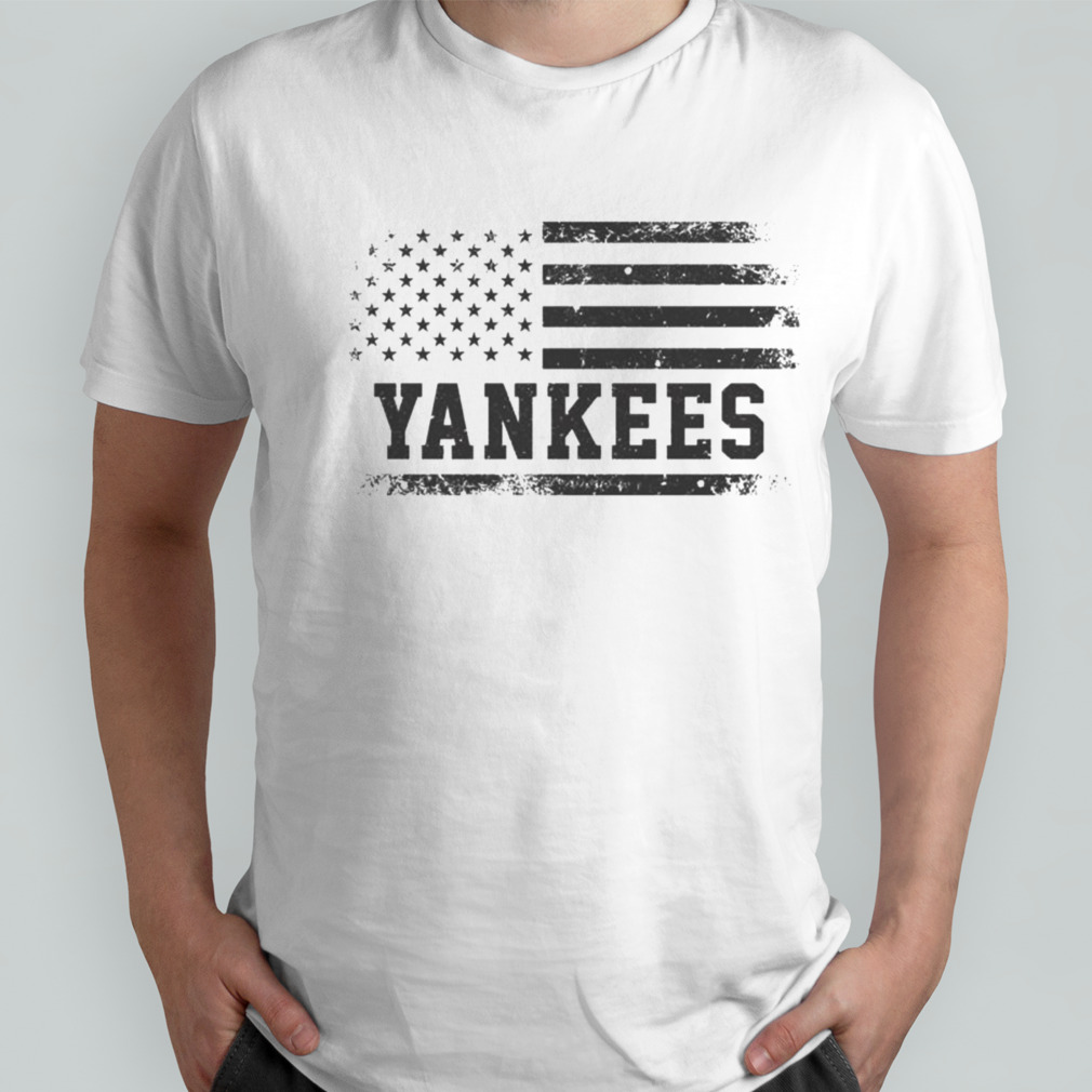 New York Yankees Usa Flag Shirt