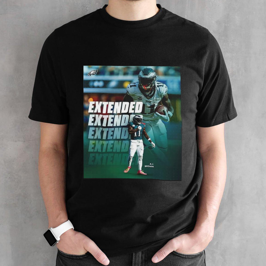 Philadelphia Eagles NFL Agreed To Terms With AJ BROWN To A 3-year Extension Through 2029 shirt