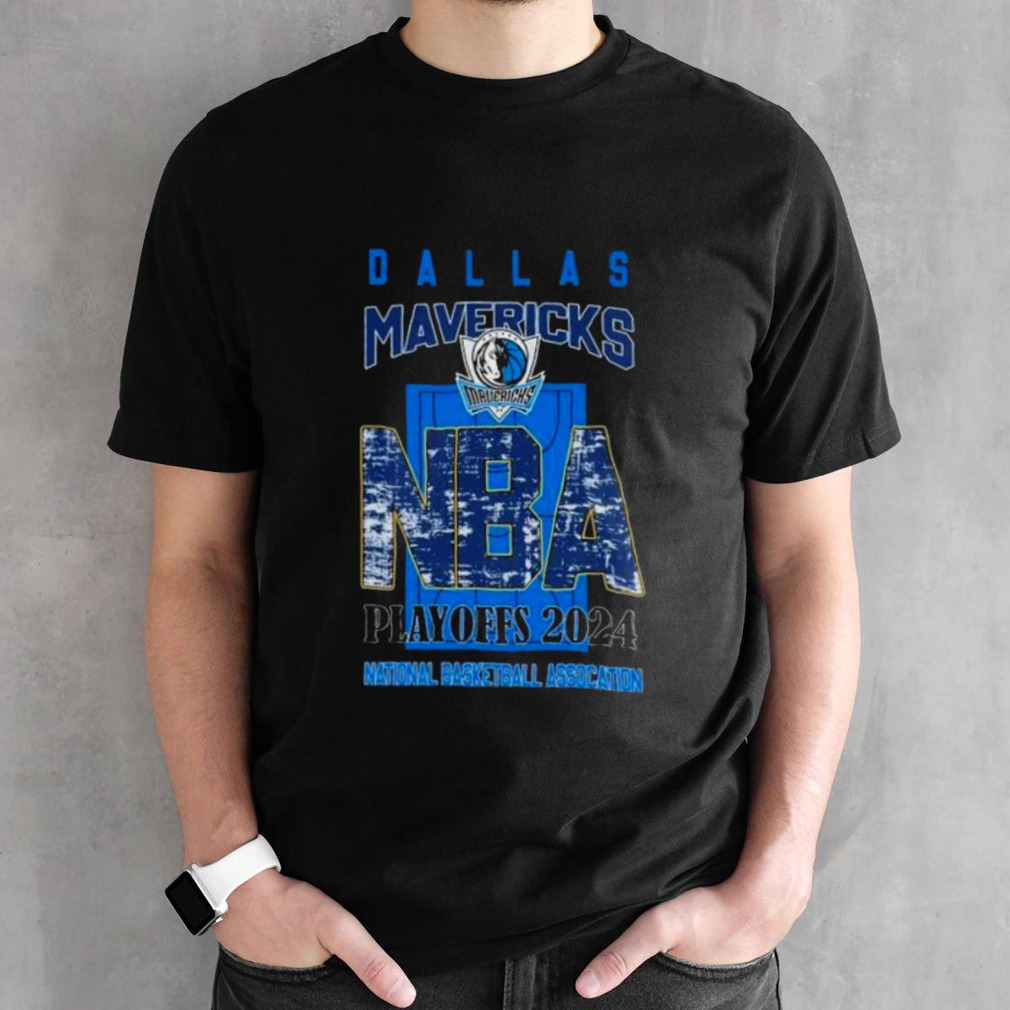 Dallas Mavericks NBA Playoffs 2024 Stadium Art Fan shirt