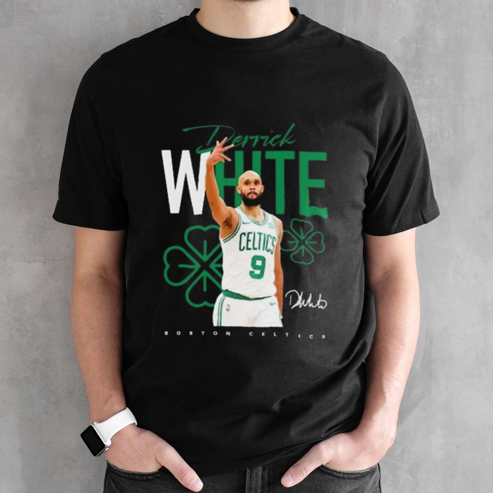 Derrick White Boston Celtics Signature T-shirt