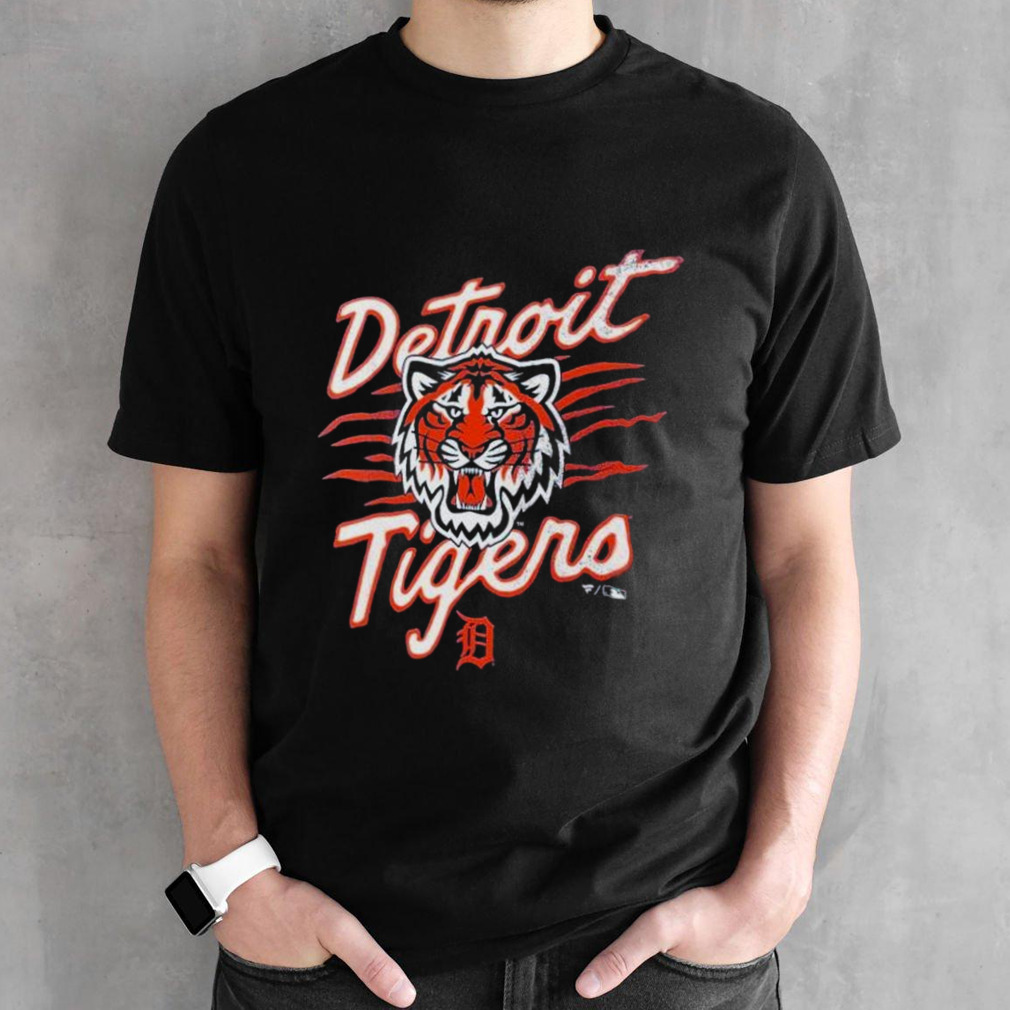 Detroit Tigers Tiger Illustration T shirt