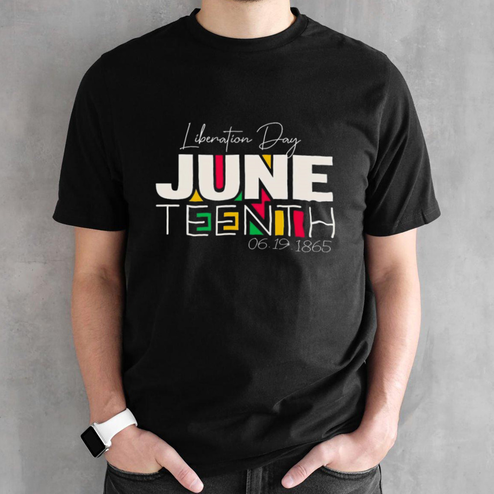 Liberation Day Juneteenth Commemorative Graphic shirt