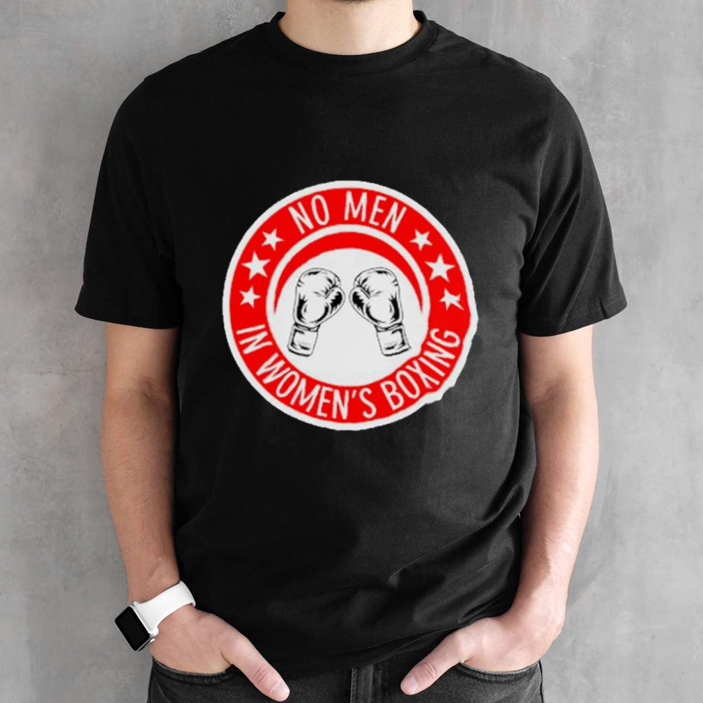 No men in women’s boxing shirt