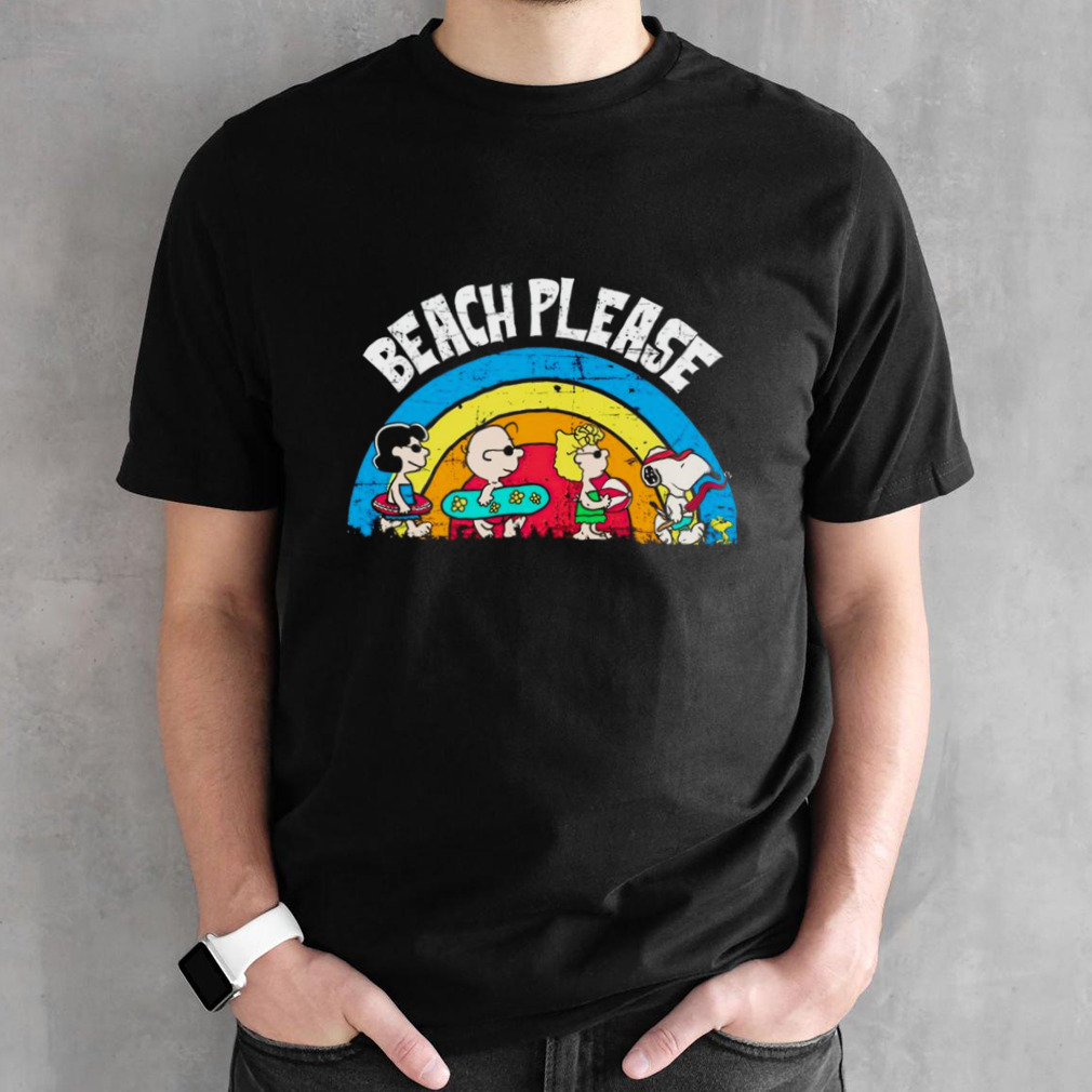 Peanuts The Beach Please shirt