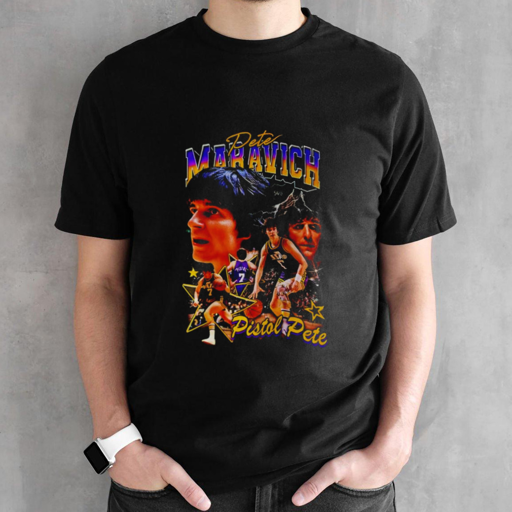 Pete Maravich Pistol Pete vintage shirt