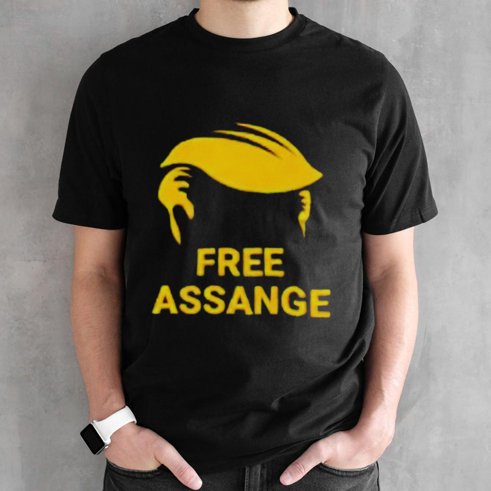 Trump free assange shirt