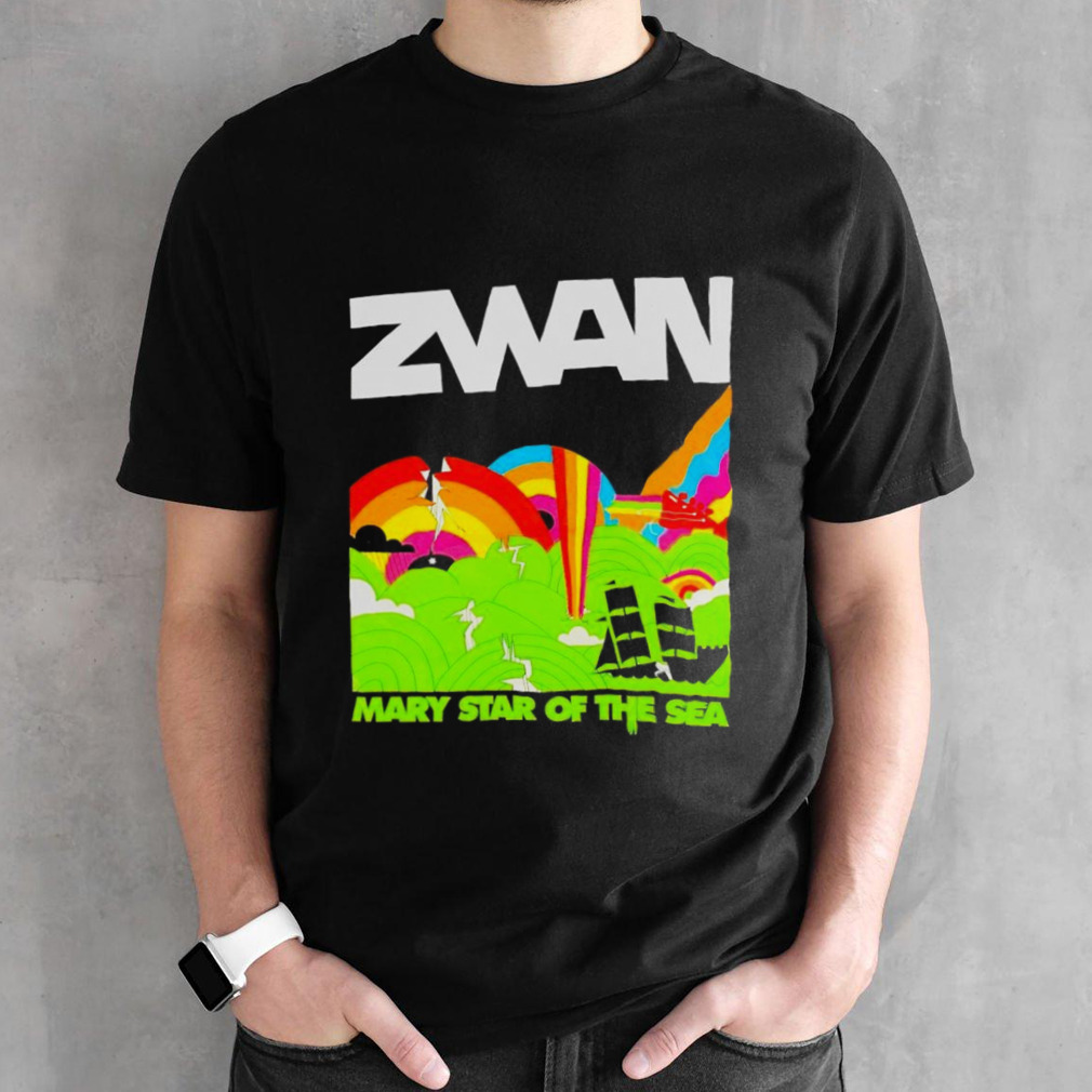 Zwan mary star of the sea shirt