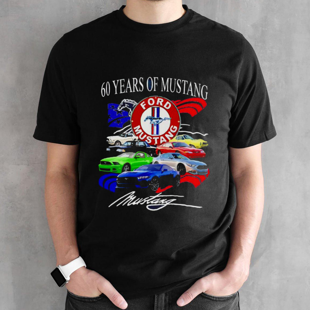 60 Years Of Mustang shirt