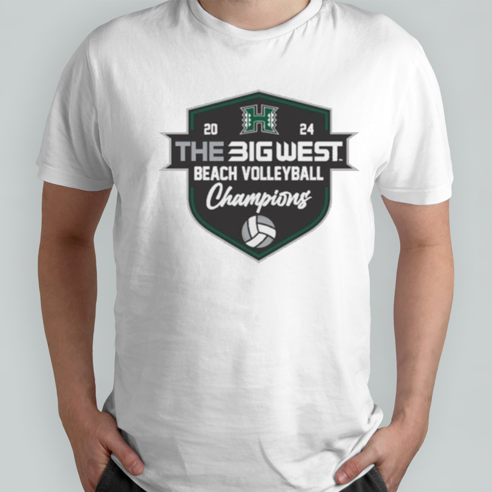 Big West Beach Volleyball Hawaii Champions Tee 2024 shirt