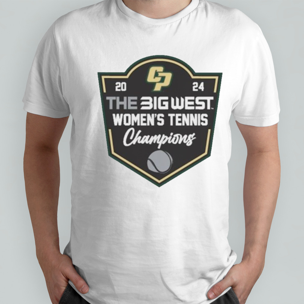 Big West Women’s Tennis Cal Poly Champions Tee 2024 shirt