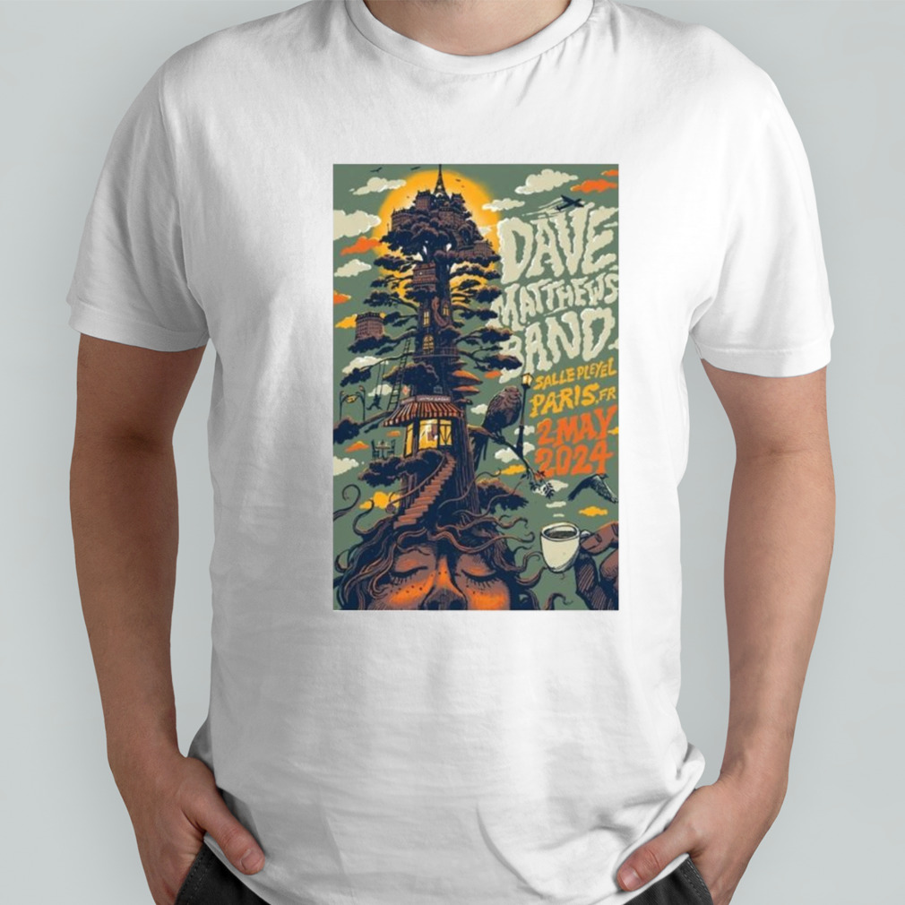 Dave Matthews Band May 2 2024 Paris France Shirt