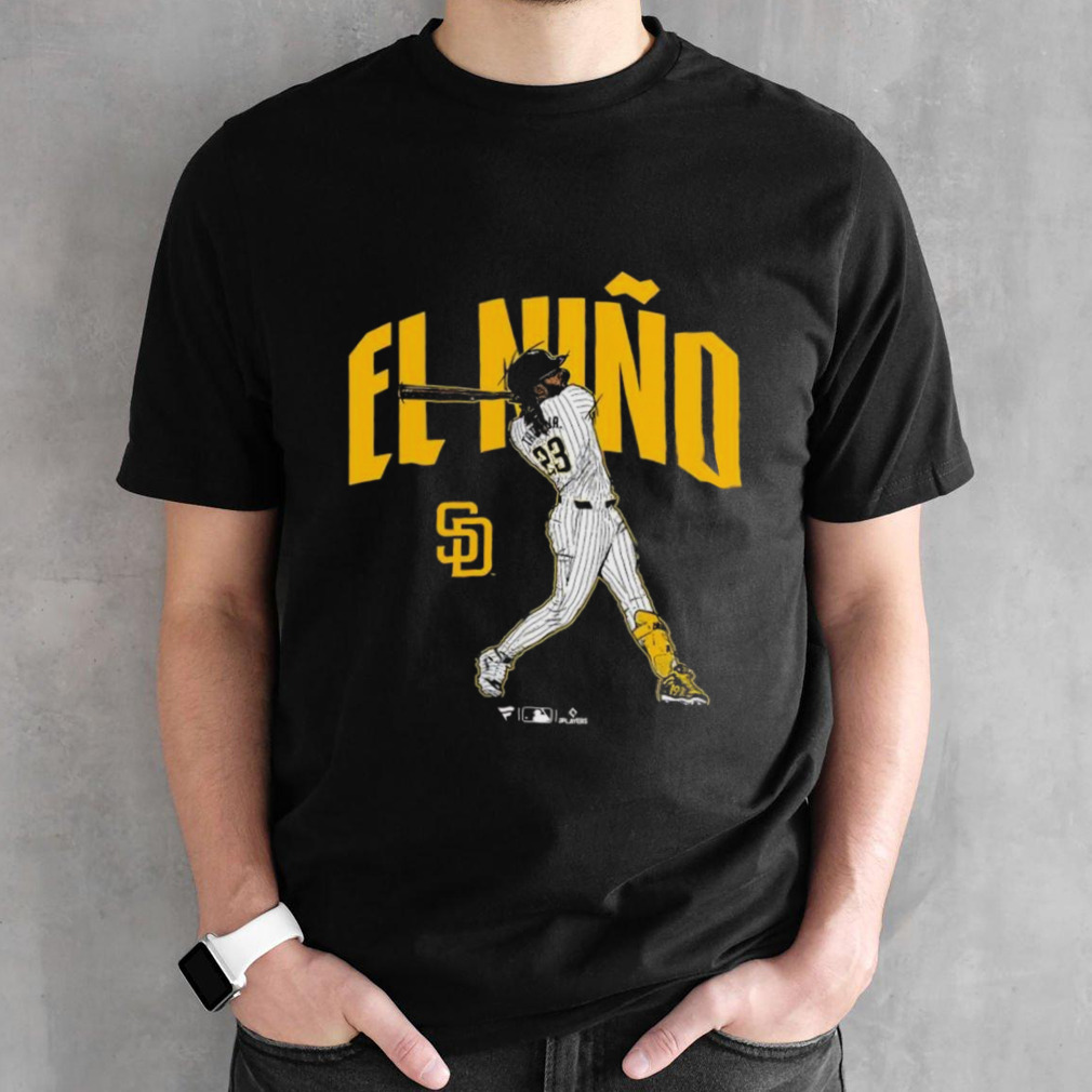 Fernando Tatis Jr. San Diego Padres Player Swing T-Shirt