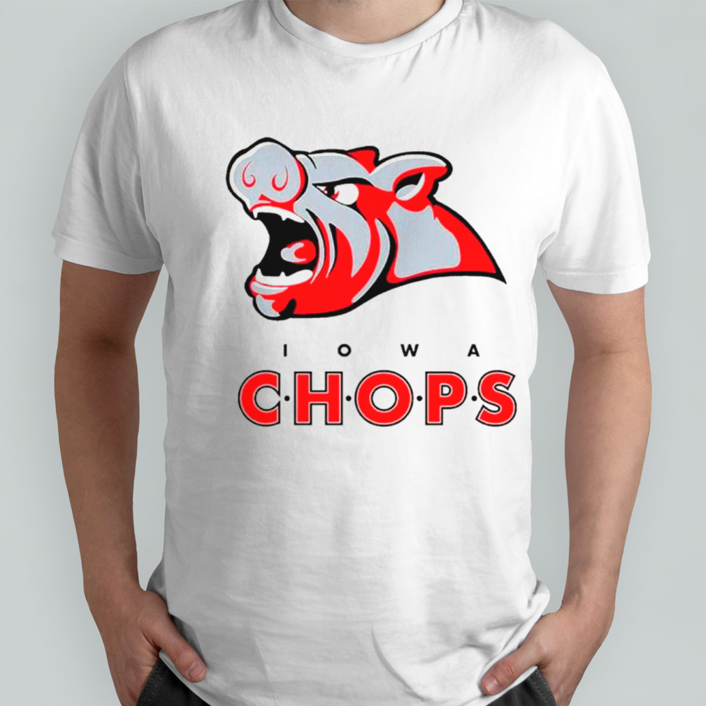 Iowa Chops Hockey logo shirt