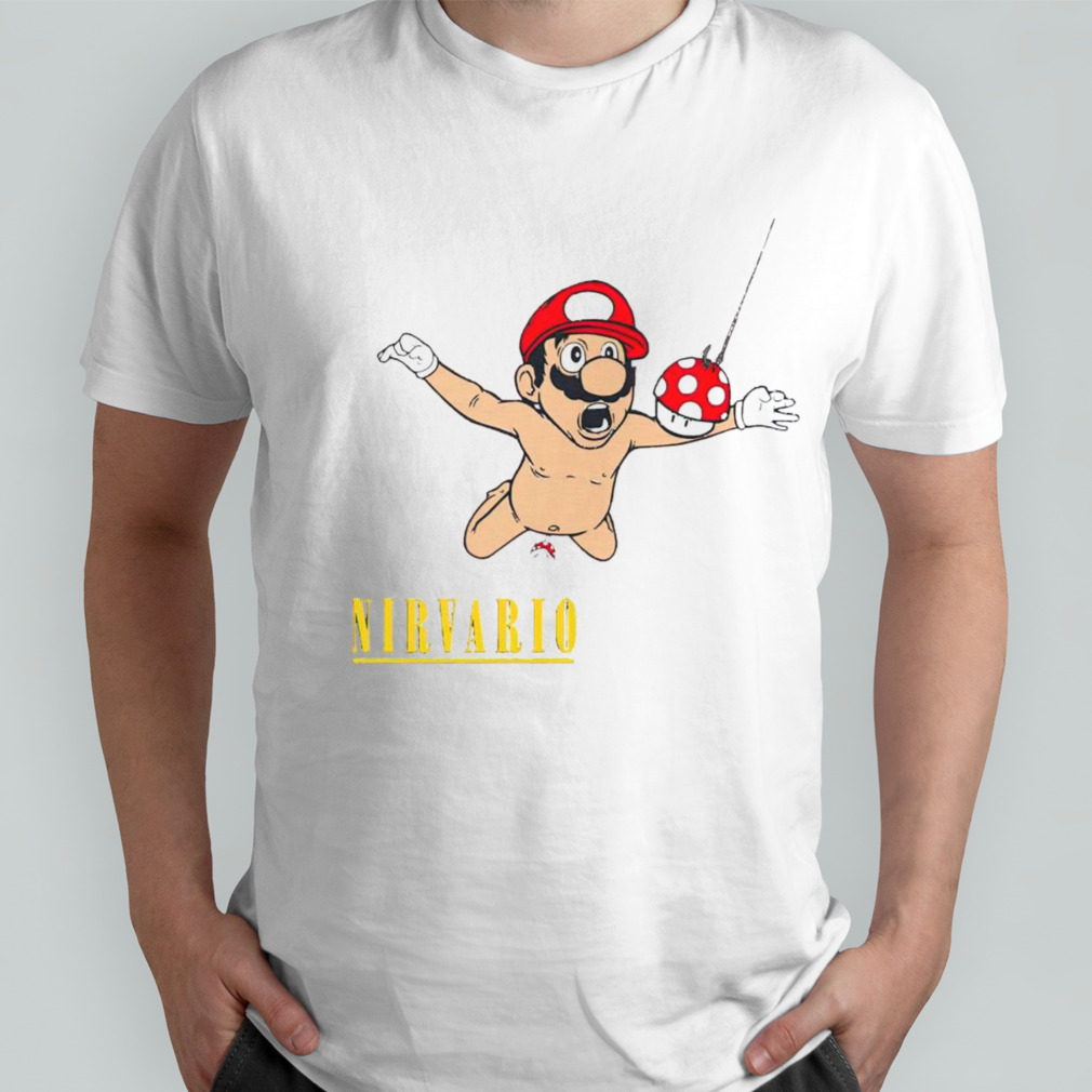 Nirvana Mario shirt