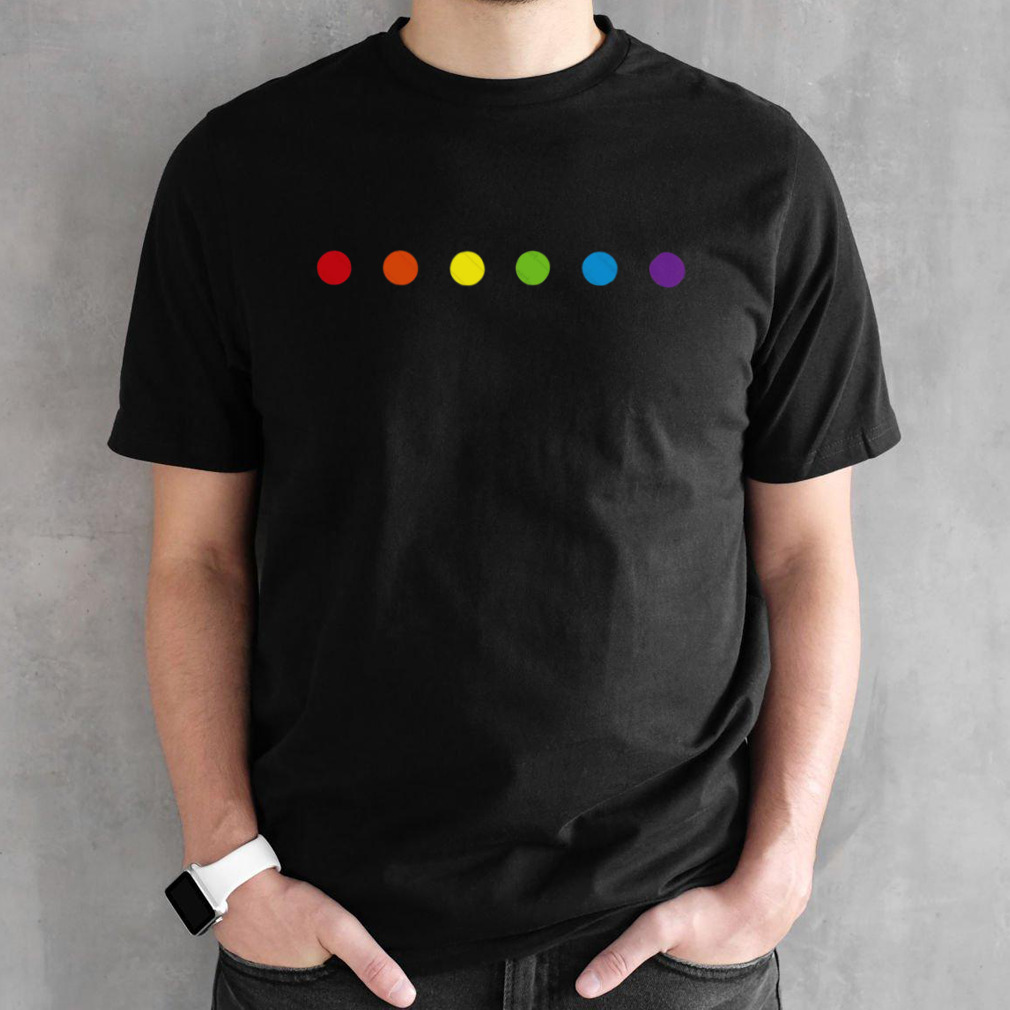 Rainbow Polka Dot Gay Pride Colors shirt