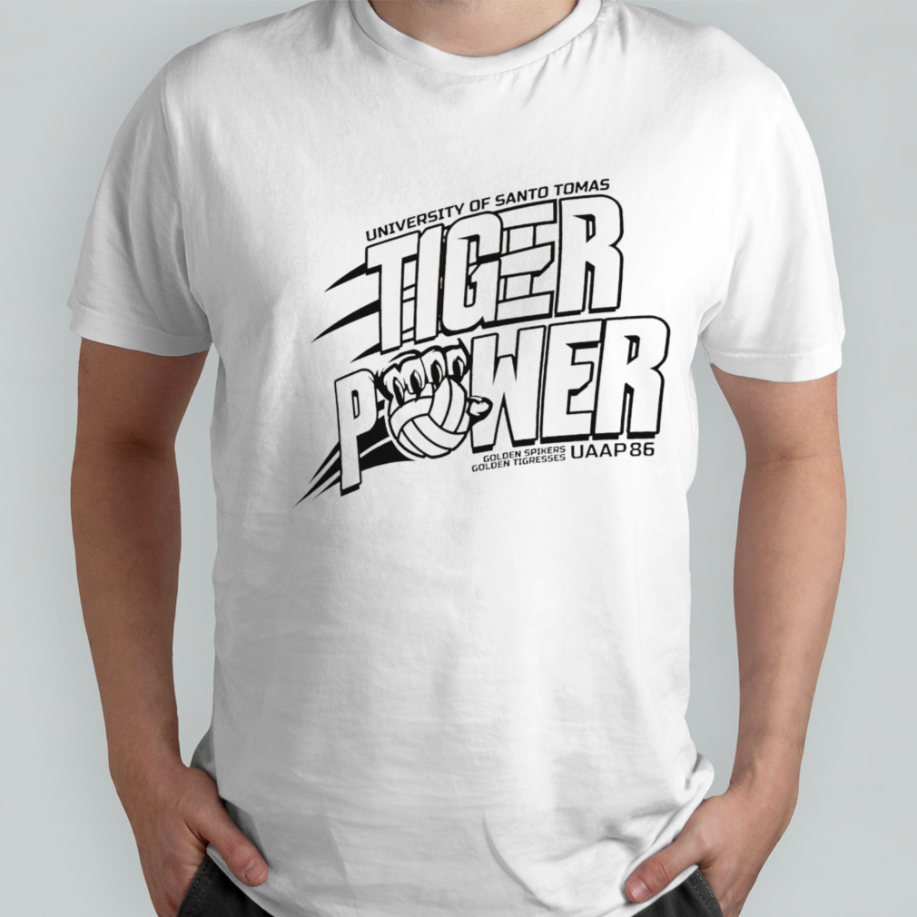 University of Santo Tomas Tiger Power Golden Spikers Golden Tigresses UAAP 86 shirt