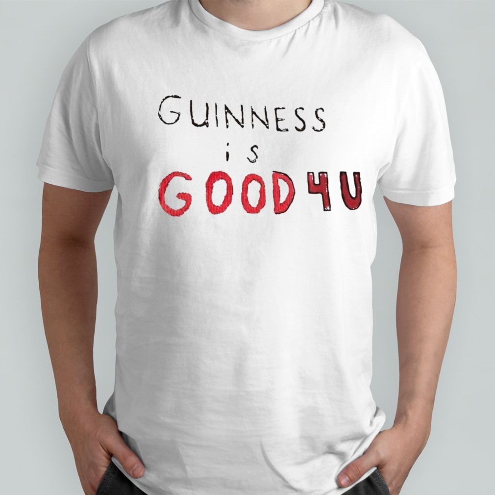 olivia rodrigo wearing guinness is good4u shirt