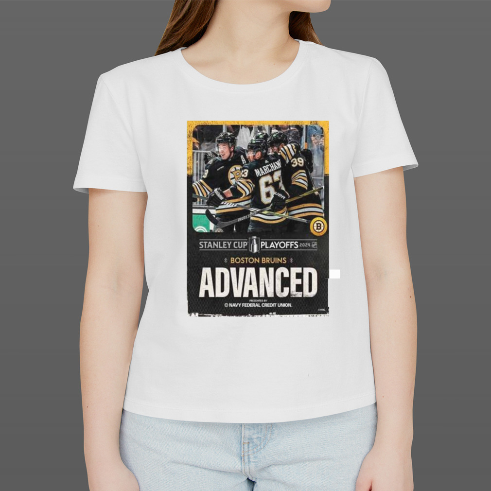 Boston Bruins Take Game 7 And Are Off To The Second Round Of The 2024 Stanley Cup Playoffs T-Shirt