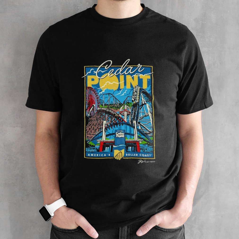 Cedar Point Vibes America’s Roller Coast T-shirt