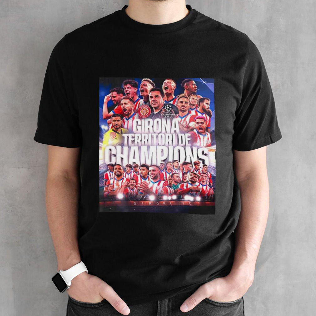 Congratulations To Girona Qualified To Champions League For The First Time In Their History T-Shirt