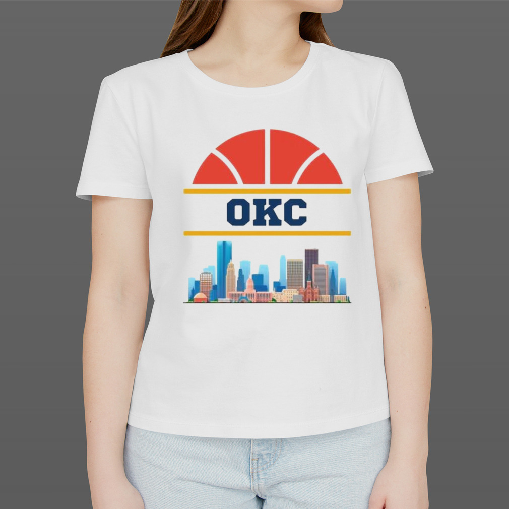 OKC Basketball Skyline Shirt