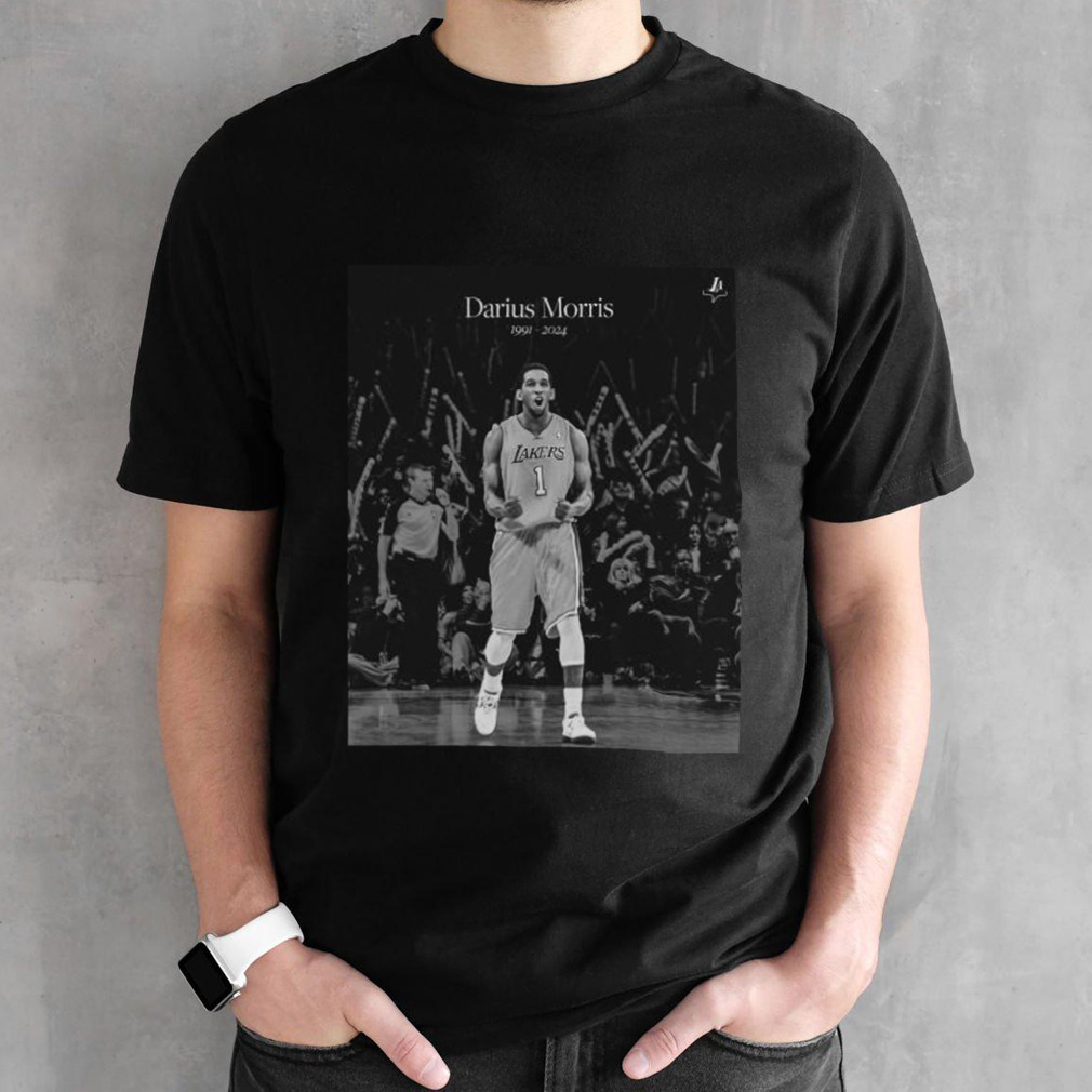 Rest In Peace Darius Morris Los Angeles Lakers 1991-2024 T-Shirt