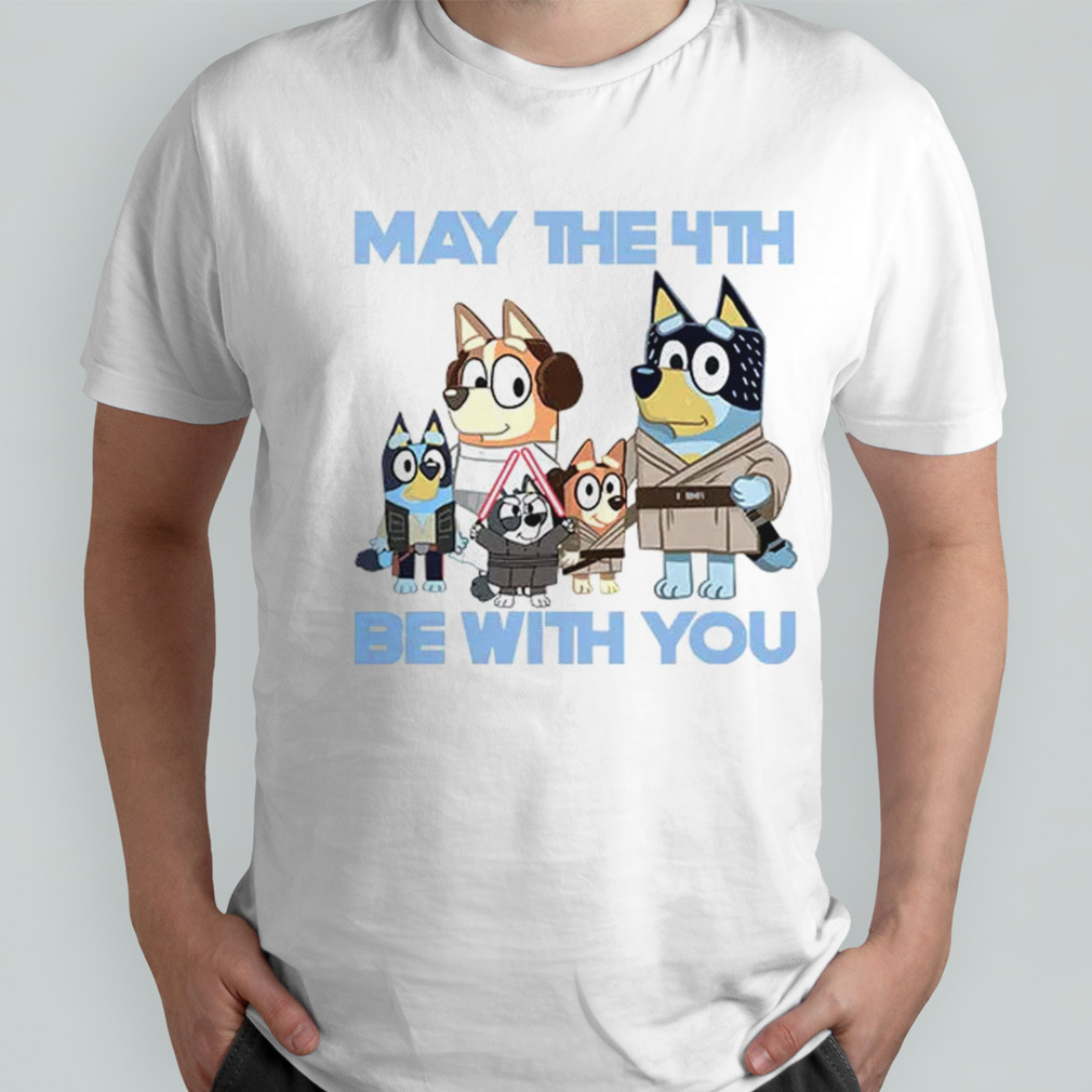 Star Wars Bluey May The 4th Be With You T-Shirt